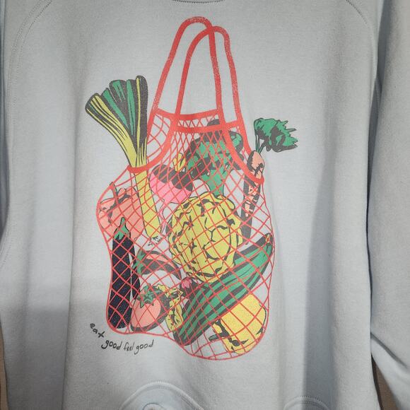 Grayson/Thread ''eat good feel good '' women's sweatshirt - Picture 3 of 6